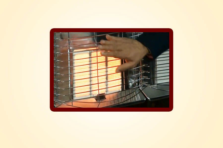 ROMO Aseela International Gas Heater 3 Burners