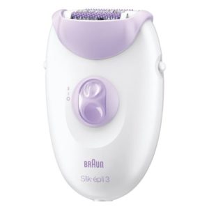 Braun hair removal device for women purple