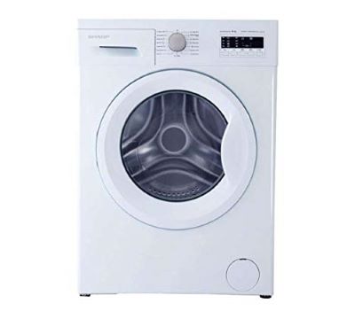 Sharp washing machine 9 kg 1200 rpm 15 programs A++ white Model No. ES-FE912AZBZ-W
