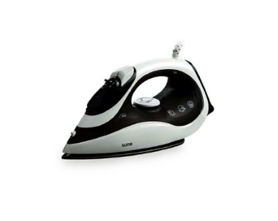 Sona Steam Iron 2000 Watts Black Color Model Number: SI-7110-BK