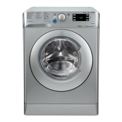 Indesit Washing Machine 9 Kg 16 Programs 1200 RPM A+++ Stainless Steel Model No. XWE101484XWSSSEU