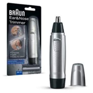 Braun Stainless Steel Ear & Nose Trimmer For Men