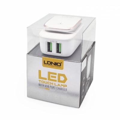 Ldnio Wall Charger With Dual LED Light White A2205
