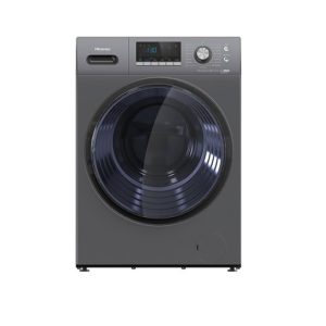 Hisense Washing Machine, 10 Kg, 1400 RPM, A+++, Silver, WFBL1014VJT