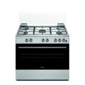 Unionair Free Standing Gas Cooker 80CM,5 Burners,Stainless Steel C8850SS