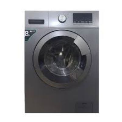 Hisense Washing Machine, 8 Kg, 15 Programs, 1200 RPM, A+++, Silver, Model Number: WFHV8012T-JO