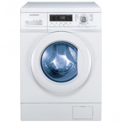 Daewoo Washing Machine 8 Kg 1200 RPM 16 Programs A++ White DWD-FC1231