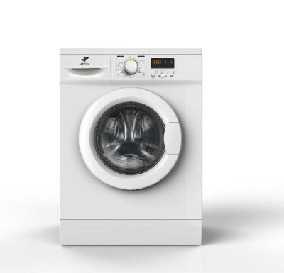 VTech Washing Machine, 8 Kg, 1400 RPM, 16 Programs, A+++, White