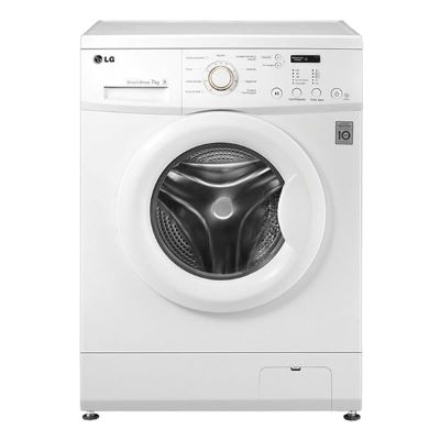 LG Washing Machine, 7 kg, 9 programmes, 1000 rpm, A+++, white, model number FH0C3QDP