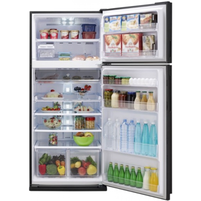 SHARP Refrigerator 627L A+ - Black
