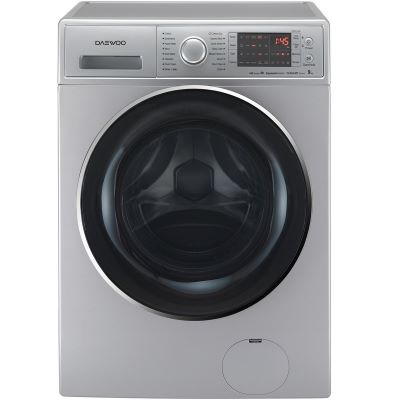 Daewoo Washing Machine 9 Kg 16 Programs 1200 RPM A+++ Silver DWD-HV1267P
