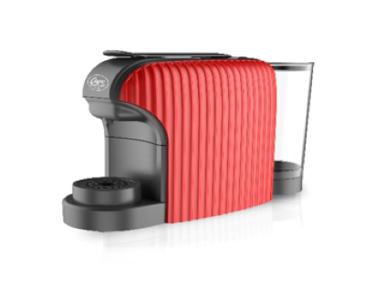 El Capo Espresso Machine 1450 Watts 1 Liter Red CM301