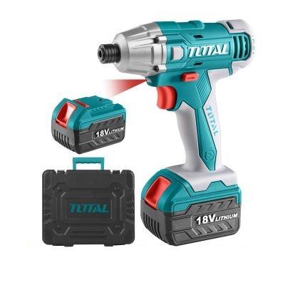 Total Lithium Battery Powered Cordless Drill With Wrench 18V TIDLI228181