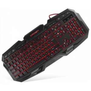 Crown Wired Multimedia Gaming Keyboard With Backlight CMKG-100