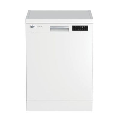 Beko Dishwasher 14 Set 6 Programs A+ White DFN16410W