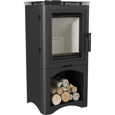 KRATKI Wood Heater 7 KW Black
