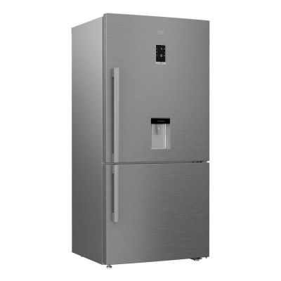 Beko Refrigerator French Door 605 Liter A++ - Stainless Steel