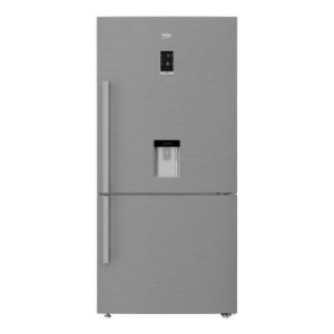 Beko Refrigerator French Door 605 Liter A++ - Stainless Steel