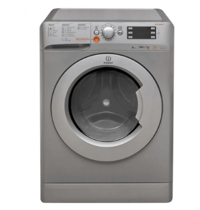 INDESIT Washer & Dryer 1400 RPM Washer 9 Kg Dryer 6 Kg A – Silver |   Home Appliances |  Washers and Dryers