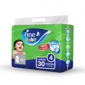 Baby Diapers - Fine Baby - Eco - Large - 30 diapers