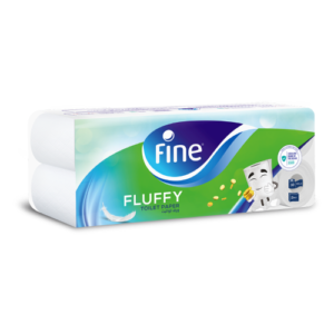 Toilet Paper - Fluffy - 10 Rolls - 200 Pieces