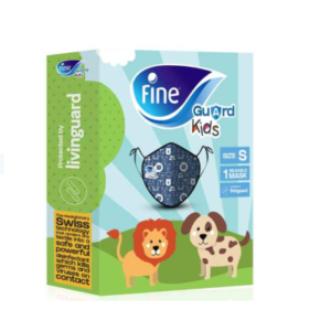 Fine guard comfort mask for children - blue