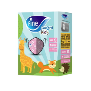 Fine Guard comfort mask for children - pink