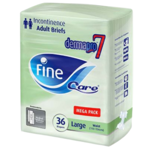 Fine Care Adult Diapers, 36 Pieces - Large
