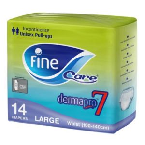 Fine Care Adult Diapers 14 Pieces - Large