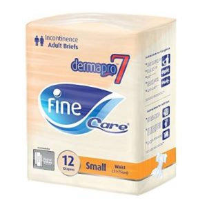Fine Care Adult Diapers 12 Pieces - Small