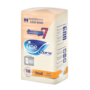 Fine Care Adult Diapers, 18 Pieces - Small