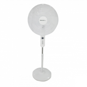 National Deluxe Stand Fan 18 Inch - White