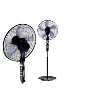 National Deluxe Stand Fan 18 Inch - Black