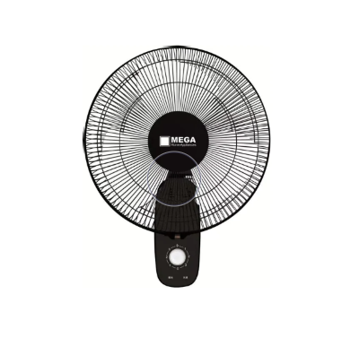 Mega 16 inch Electric Wall Fan - Black