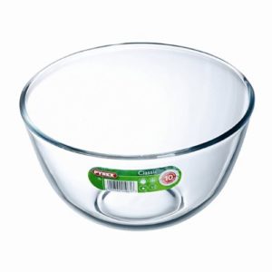 Round Pyrex Classic Clear Glass Bowl 3.0 Liter 24cm