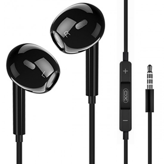 xo wired in-ear headphone – black |  AirPods & Mobile Earphones |    |  Mobiles & Accessories