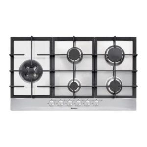 EMILIA Built-in Gas Hob 90cm 5 Burners Electronic ignition - Stainless Steel