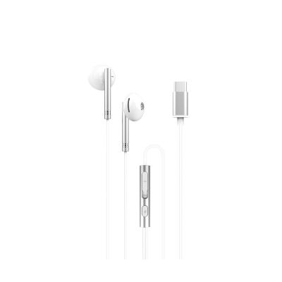 XO Music Wired Metal Earphone Type-C – Silver |  AirPods & Mobile Earphones |    |  Mobiles & Accessories