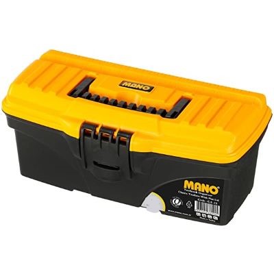 Mano Tool Box With Plastic Hinge, 22 Inch |   Hand and electrical tools |  Power Tools & Garden