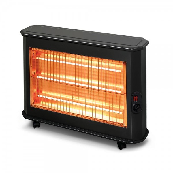 Kumtel Electric Heater, 3000 Watts, 2 Temperature Control Levels, Black |   Heat & Cool |  Heaters |  Electric Heaters
