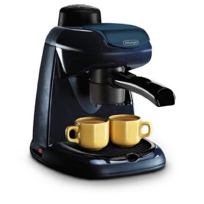Delonghi espresso machine, 800 watts, 1.25 liters, black |   Coffee Machines |  Kitchen Appliances