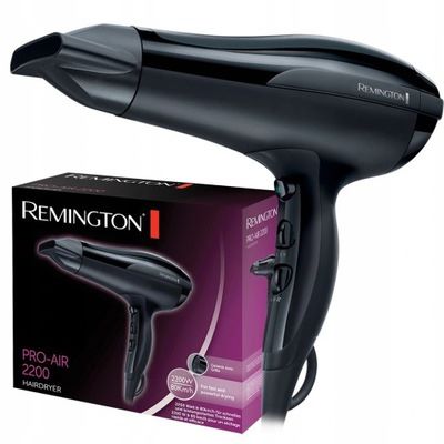 REMINGTON Hair Dryer 2200W – Black |  Beauty & Personal Care |  Hair Care