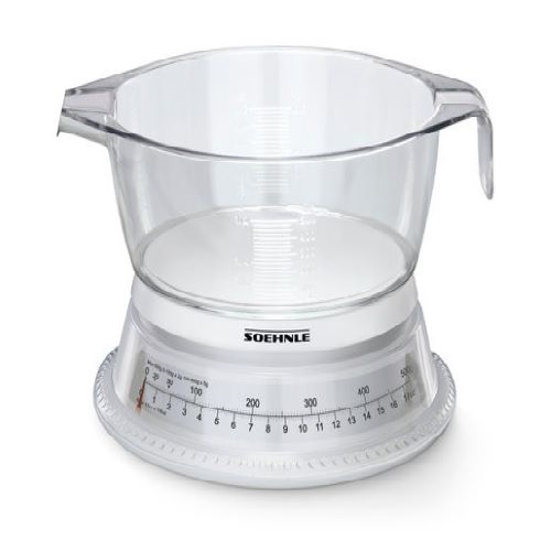 Vario Kitchen Scale With Glass Beaker Standard 500ml – White |   Kitchenware |  Other houseware