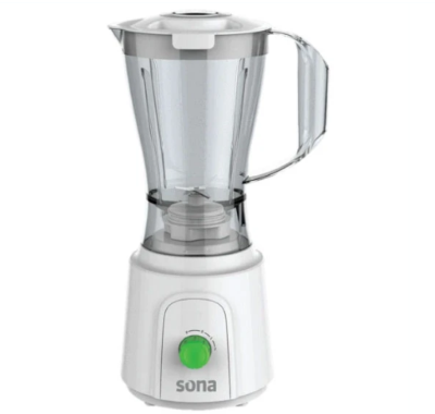 Sona Blender 400W,1.5L,White |   Blenders & Mixers |  Kitchen Appliances |  Summer Offers