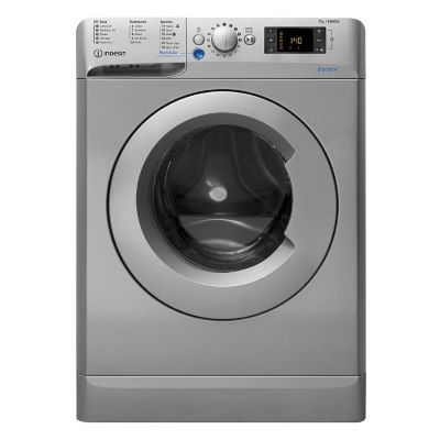 INDESIT Washing Machine 8 Kg 16 Programs 1200 RPM A++ – Silver |   Home Appliances |  Washing Machines |  Summer Offers