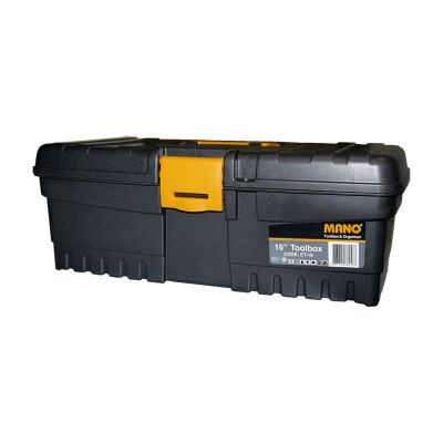 Mano Plastic Tool Box, 12 Inch |   Hand and electrical tools |  Power Tools & Garden