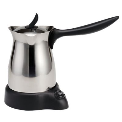 Matex Turkish Coffee Maker 850W 4Cups – Stainless Steel |   Coffee Machines |  Kitchen Appliances |  Summer Offers