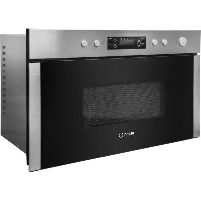 Indesit Built In Microwave 22L,750W,Silver |   Built In |  Microwaves