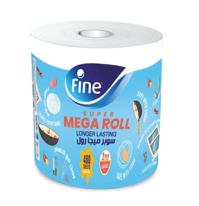 Fine Guest paper towel roll 480 sheets X 2 ply 1 roll