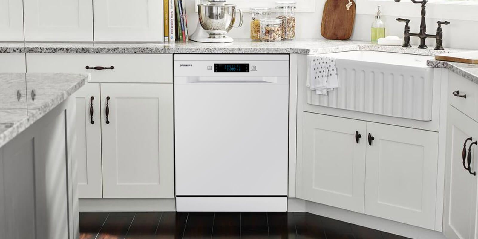 Samsung dishwasher 13 sets 5 programs A+ - white